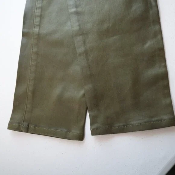 NEW L'Agence MargueriteHigh-RiseHunter CoatedJeans size 25 NWT